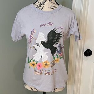 DAYDREAMER Prince World Tour 1985 Ringer Tee | Sz XS | Light Purple | Like New